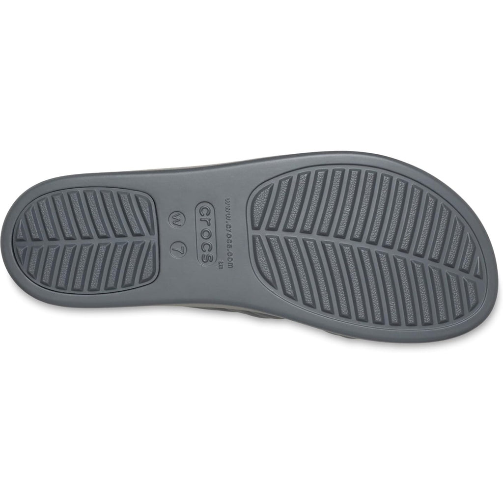 Crocs Women's Brooklyn Low Wedge Sandals (Carbon Knot)