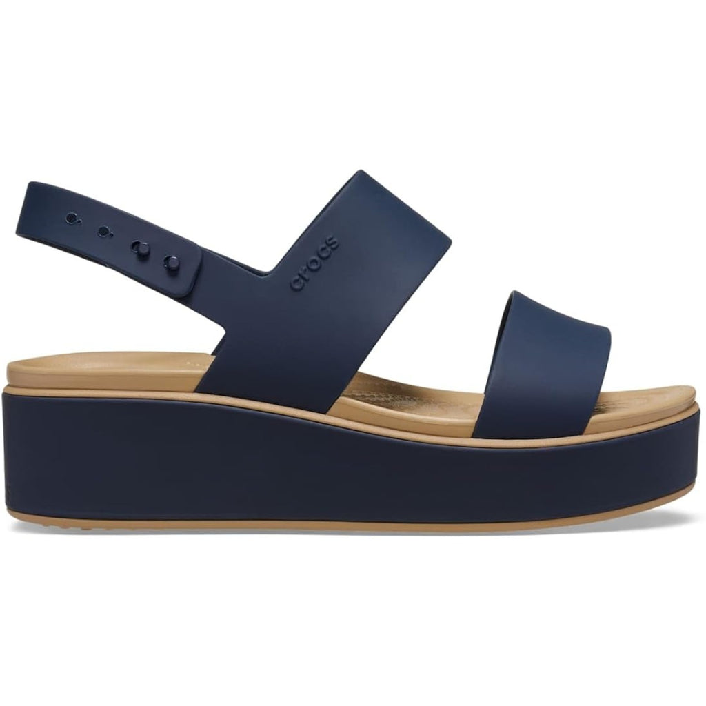 Women's Brooklyn Low Wedge Sandals (Navy/Cashew)