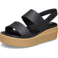 Women's Brooklyn Low Wedge Sandals （Black/Cashew）