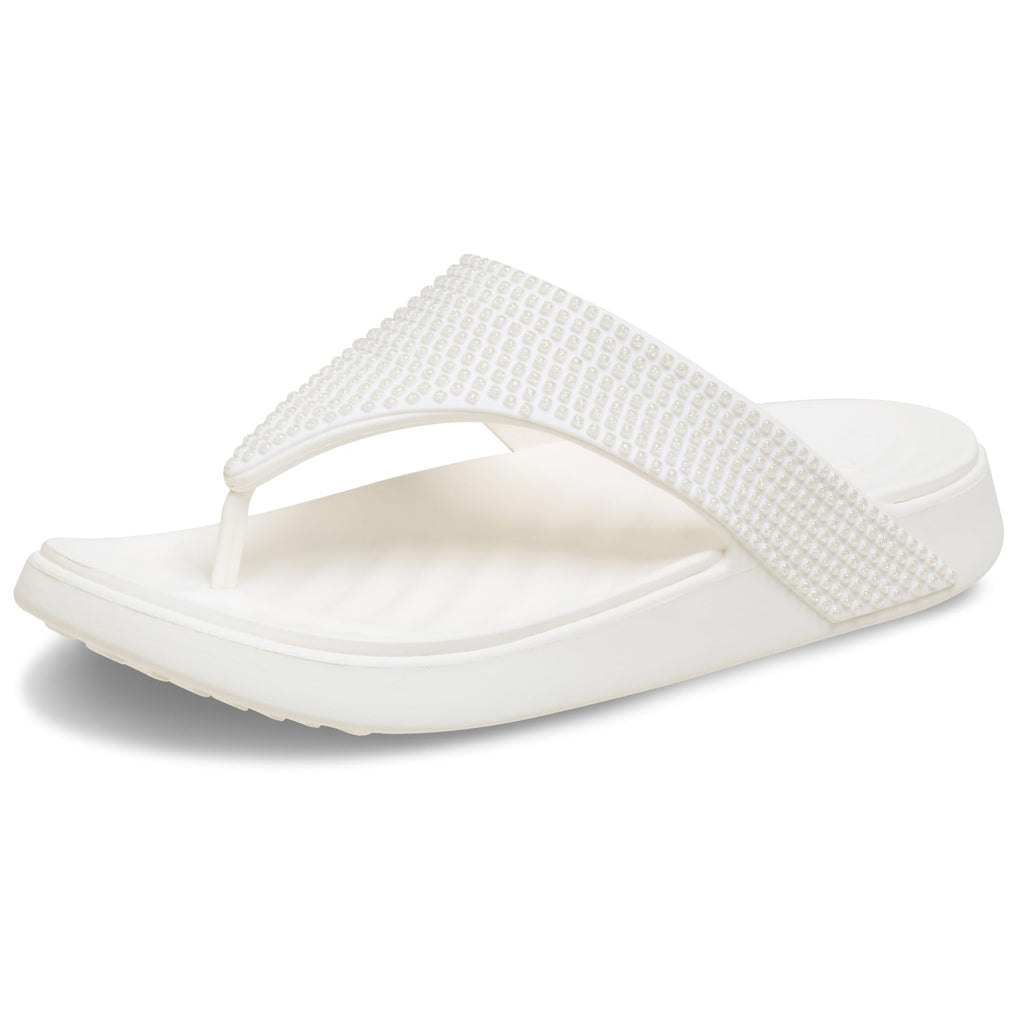 Women's Getaway Triangle Flip Flops (Chalk Gems)
