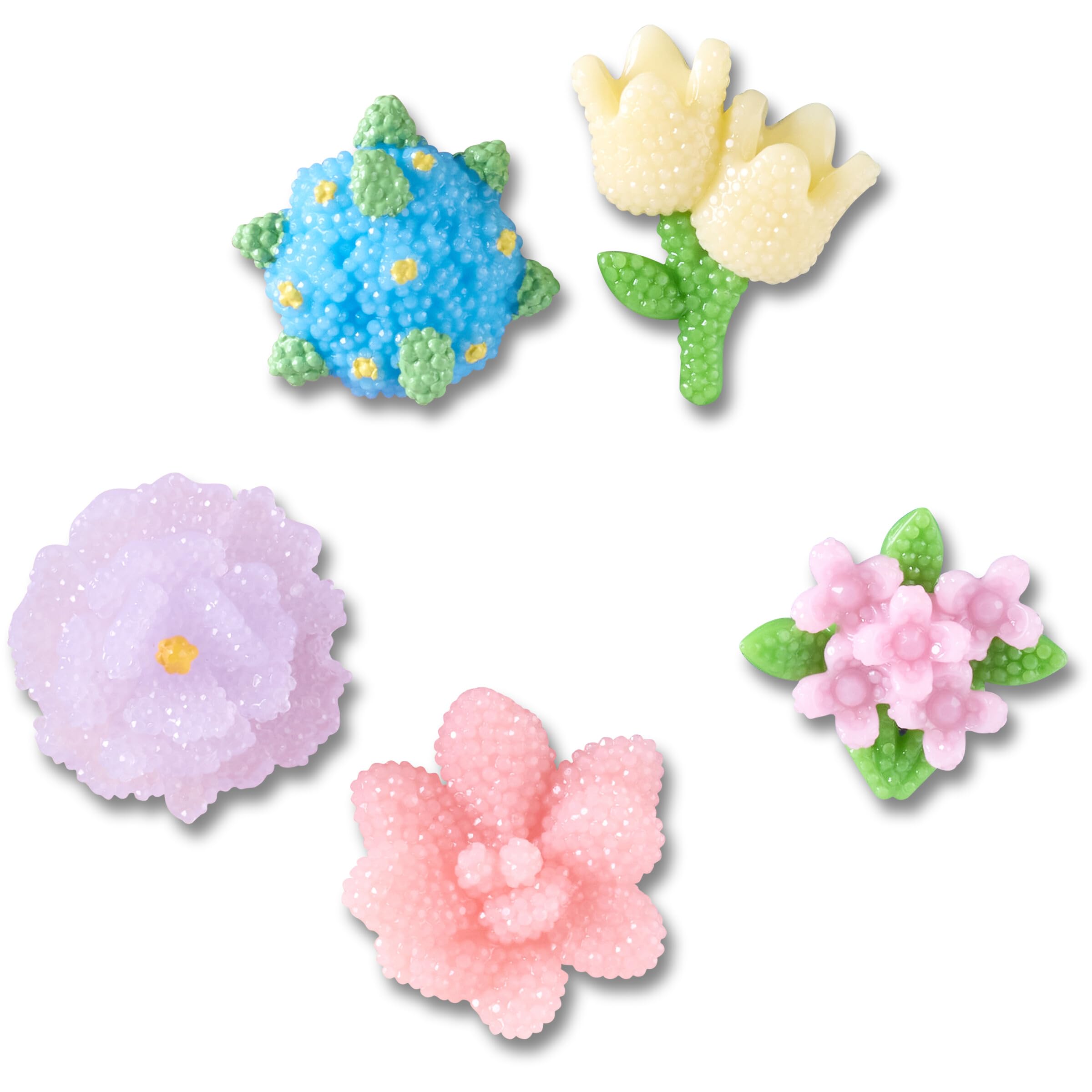 Flowers Shoe Charm Packs