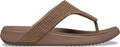 Women's Getaway Triangle Flip Flops (Latte Gems)