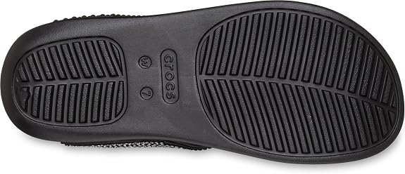 Women's Getaway Triangle Flip Flops (Black Gems)