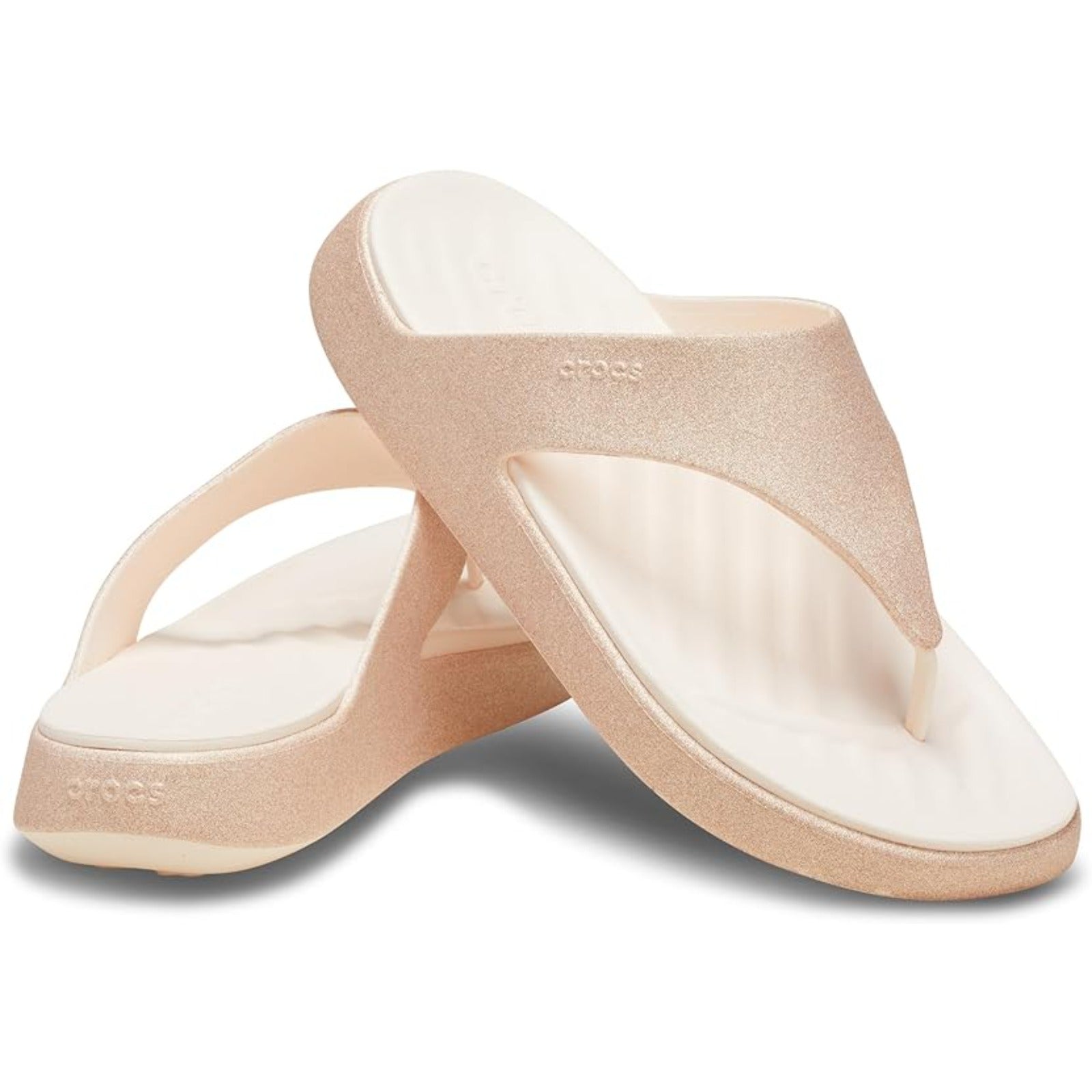 Women's Getaway Triangle Flip Flops (Peach Ice)