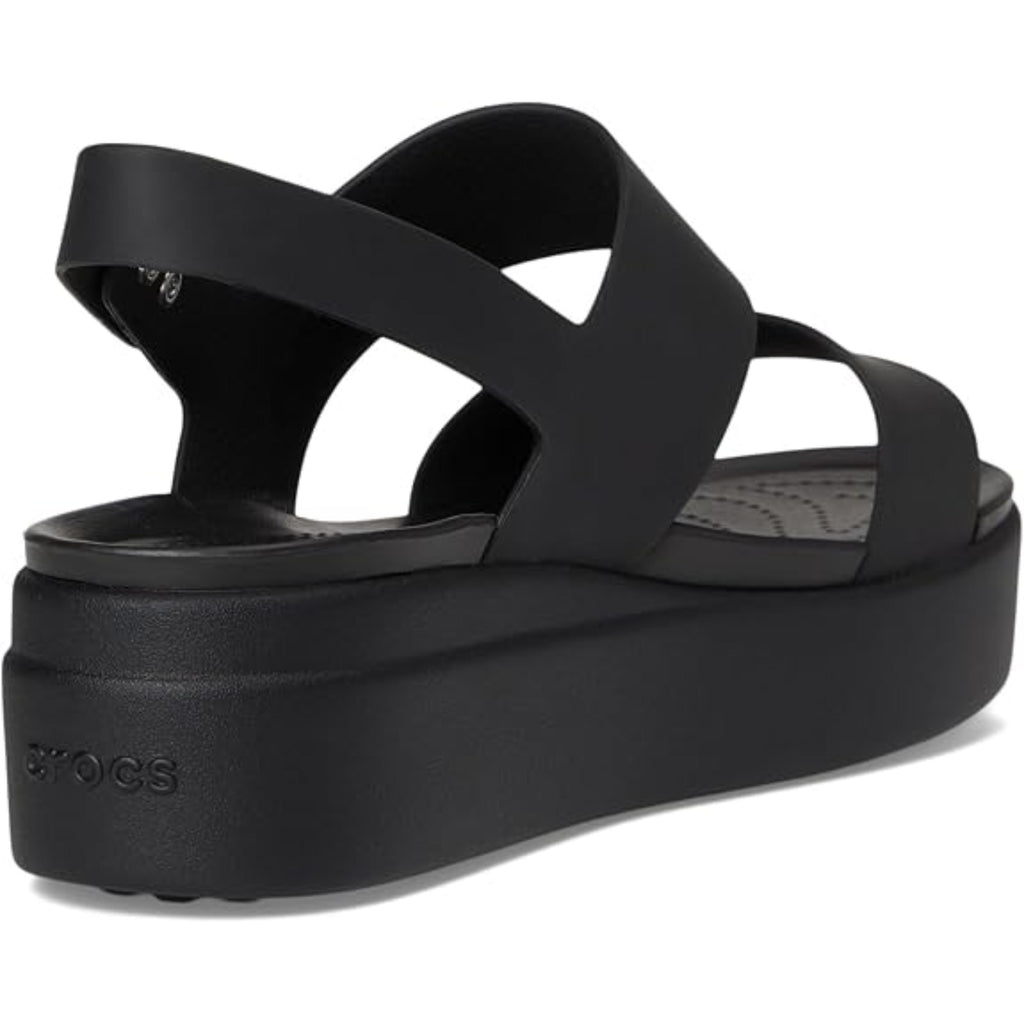 Women's Brooklyn Low Wedge Sandals (Black/Black)