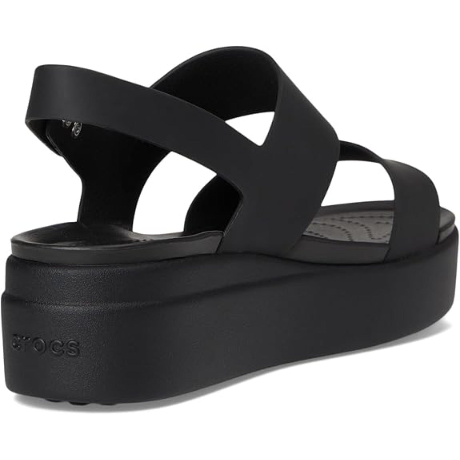 Women's Brooklyn Low Wedge Sandals (Black/Black)