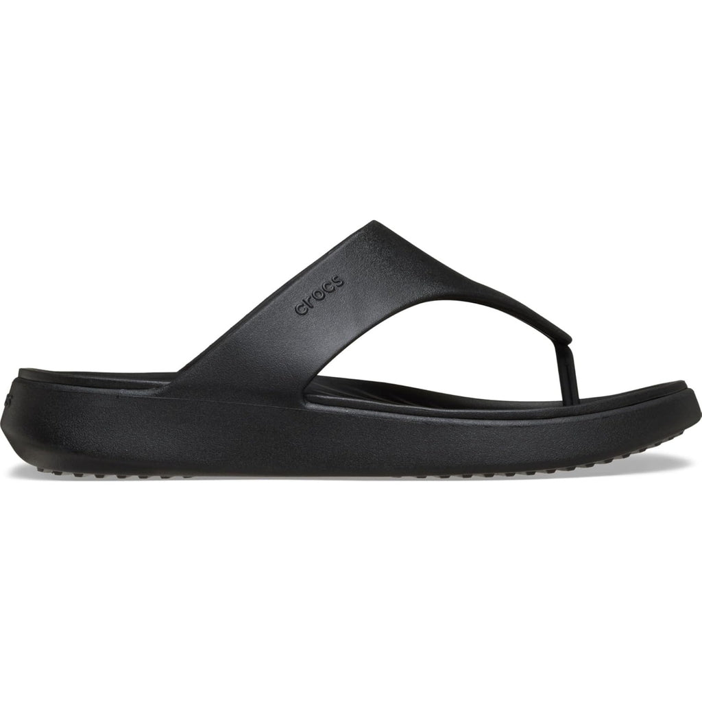 Women's Getaway Triangle Flip Flops (Black/Black)