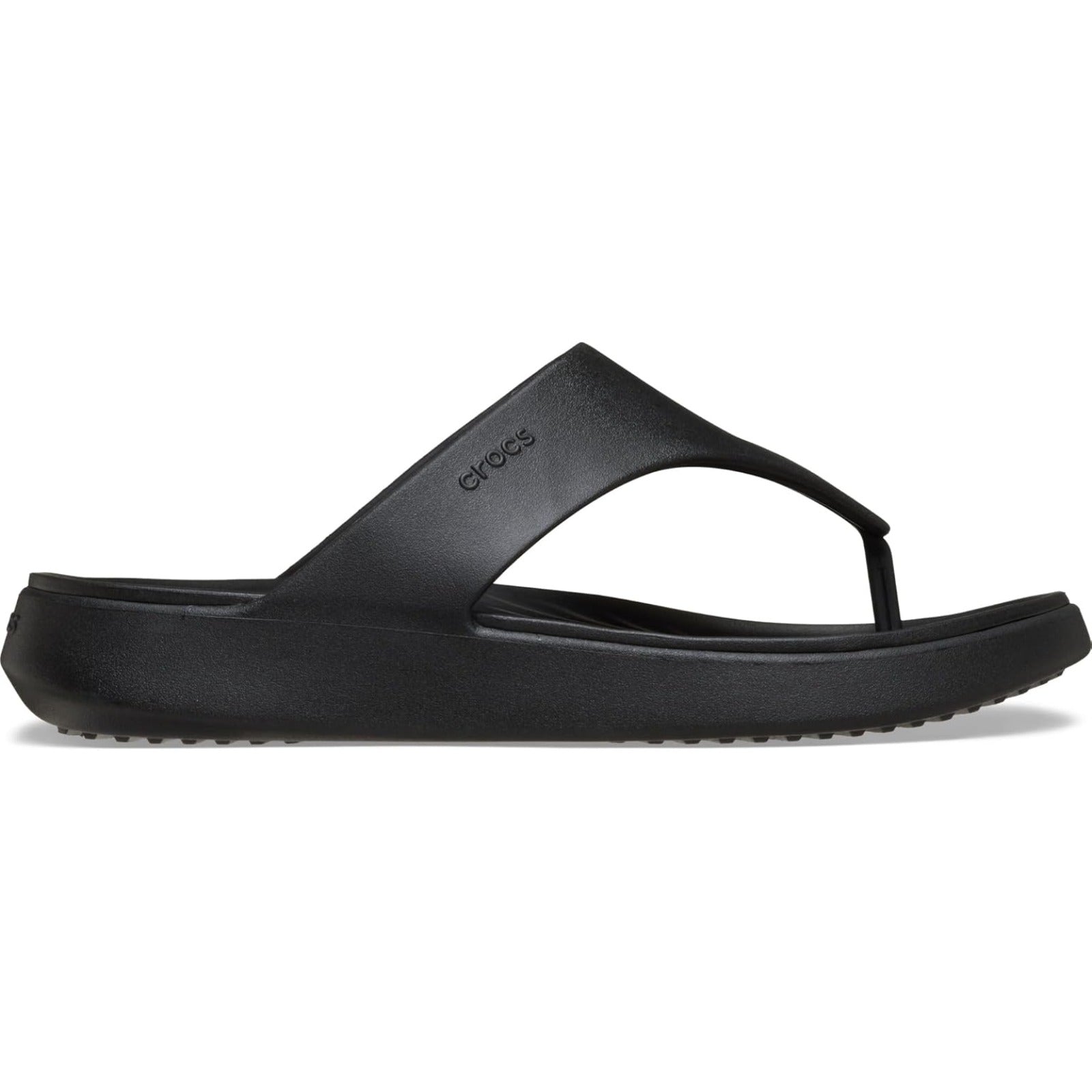 Women's Getaway Triangle Flip Flops (Black/Black)