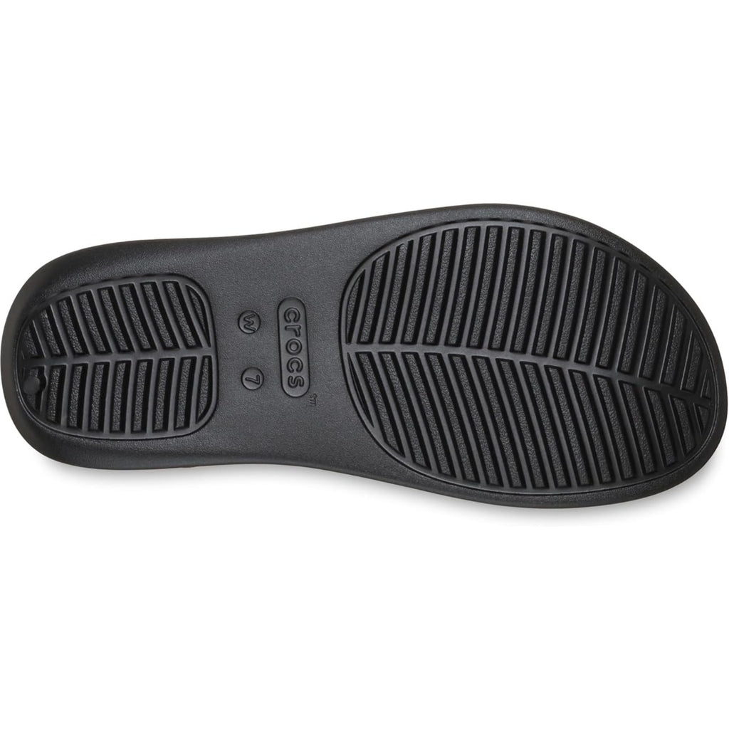 Women's Getaway Triangle Flip Flops (Black/Black)