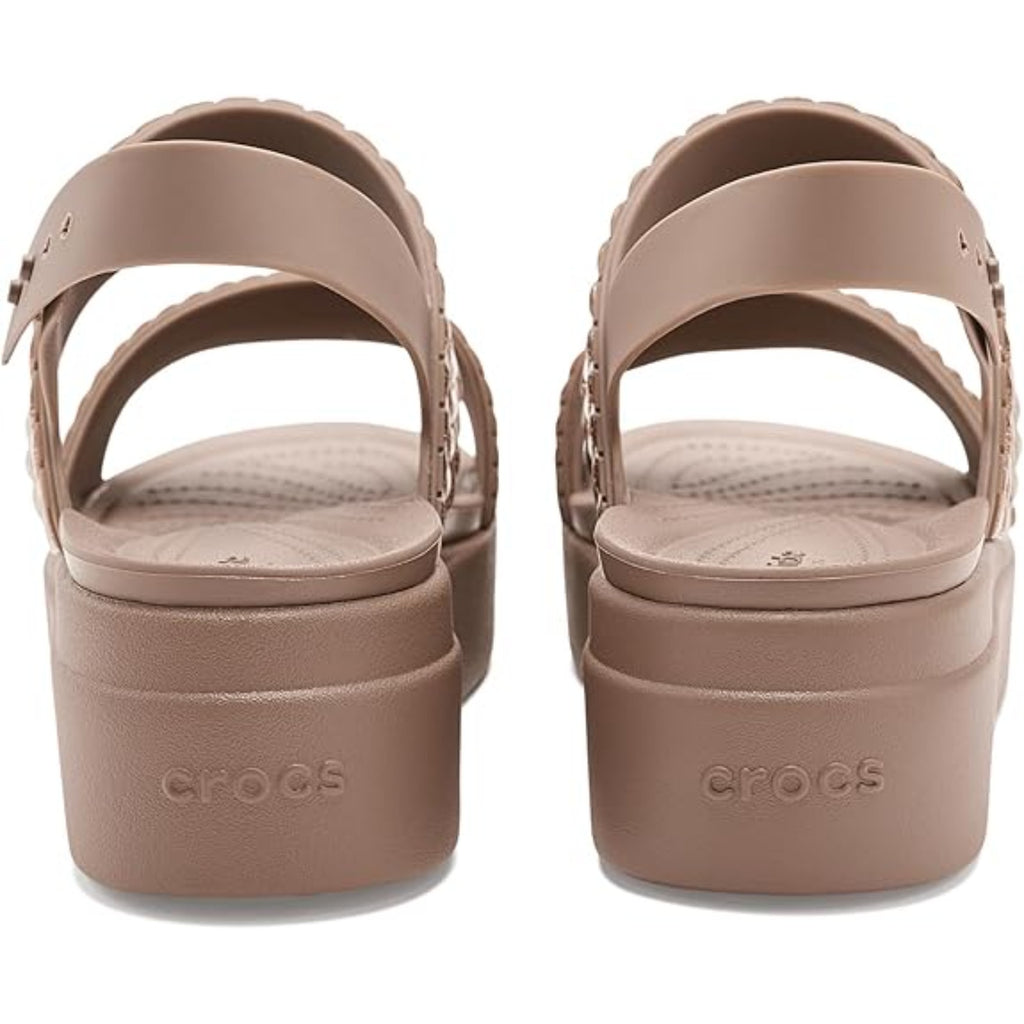 Women's Brooklyn Low Wedge Sandals (Latte Sparkle)