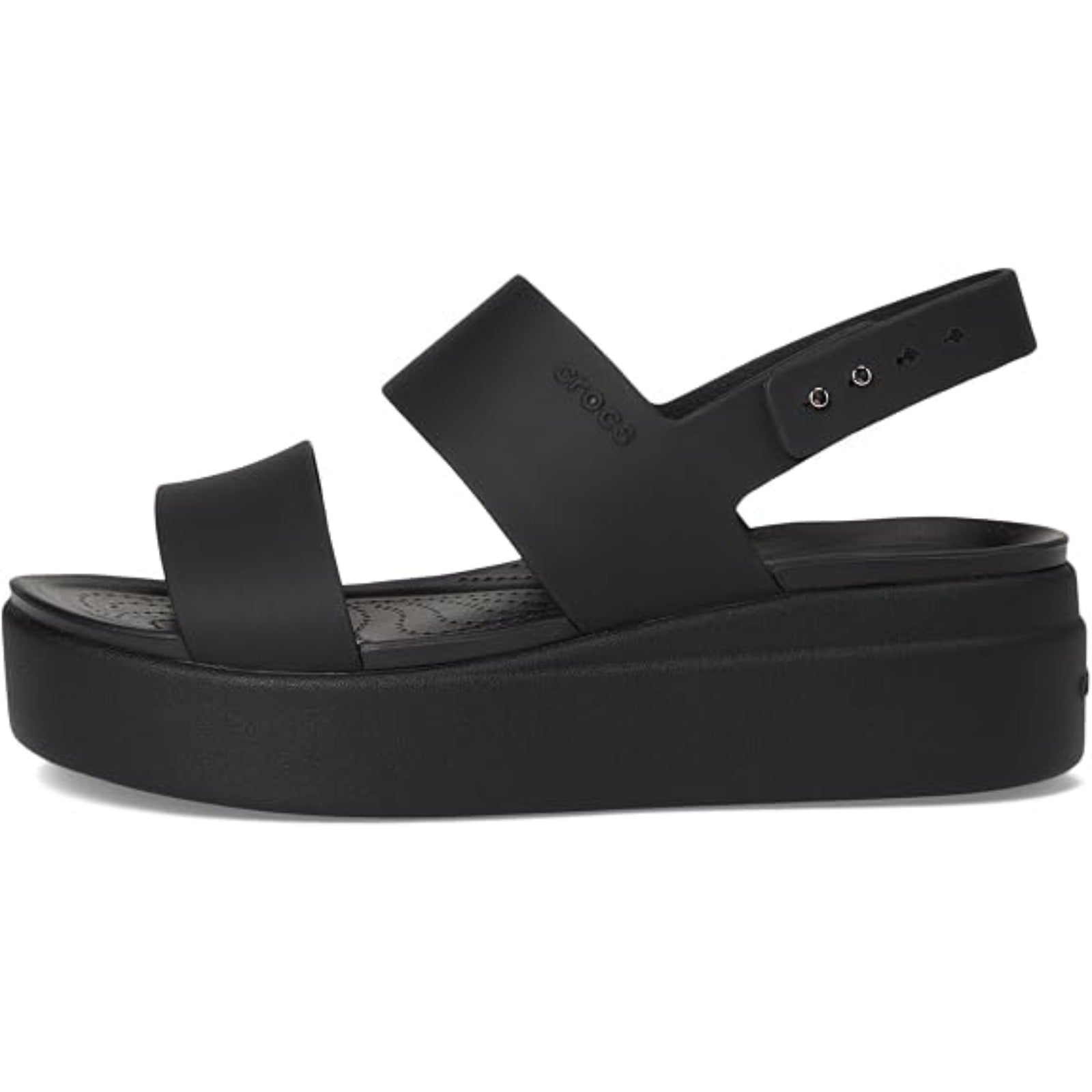 Women's Brooklyn Low Wedge Sandals (Black/Black)