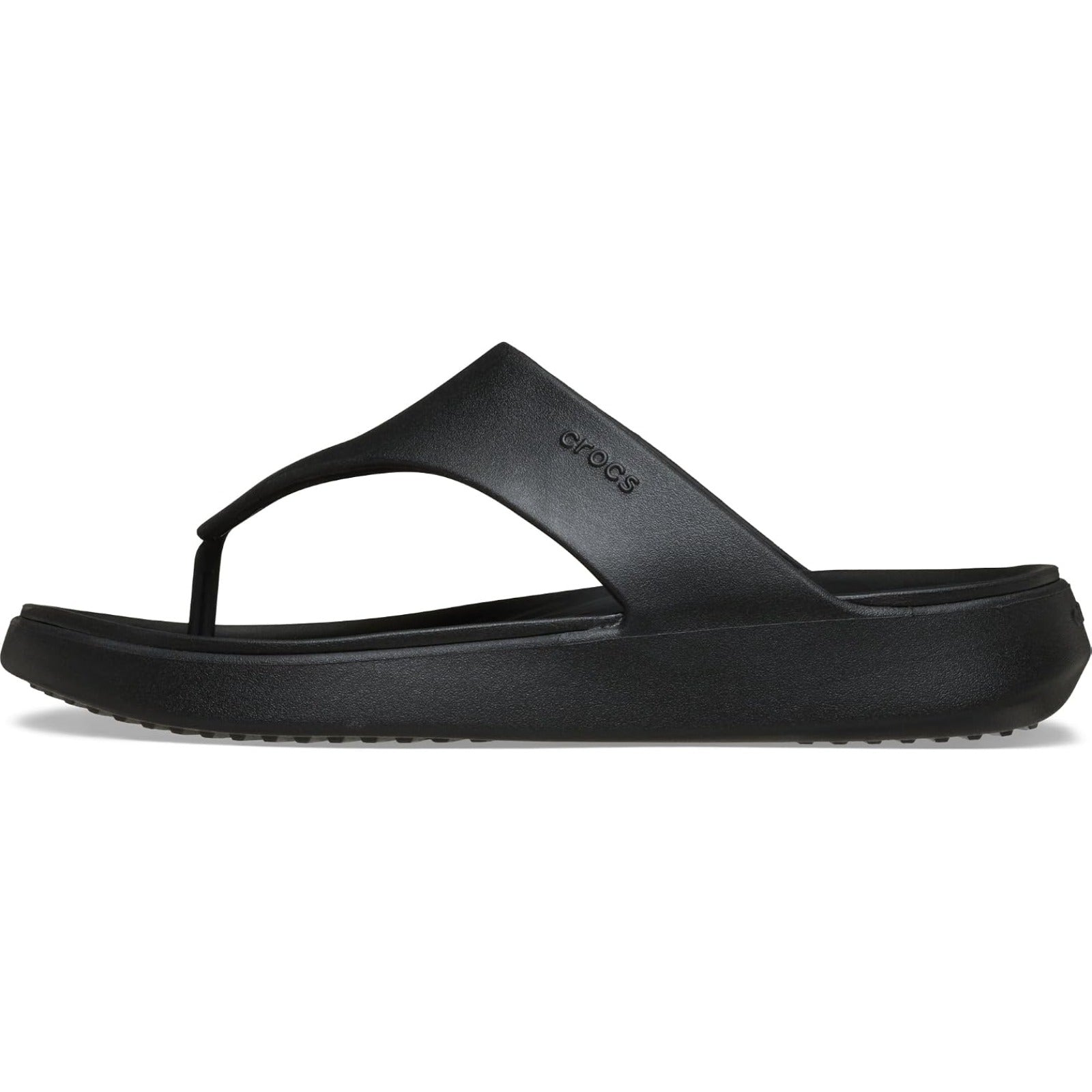 Women's Getaway Triangle Flip Flops (Black/Black)