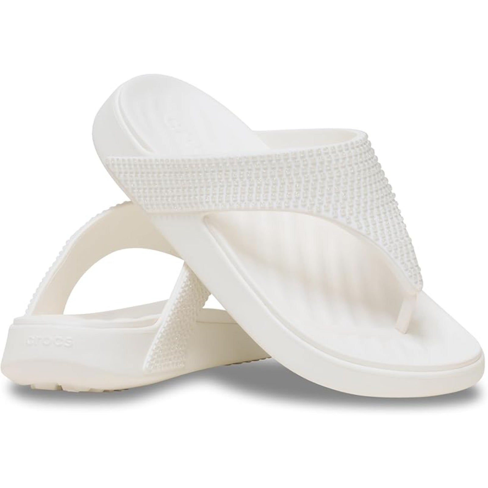 Women's Getaway Triangle Flip Flops (Chalk Gems)